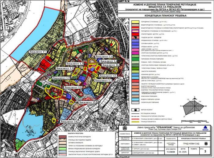 Najnovije izmene plana za Mišeluk donose nove zgrade i razvoj infrastrukture