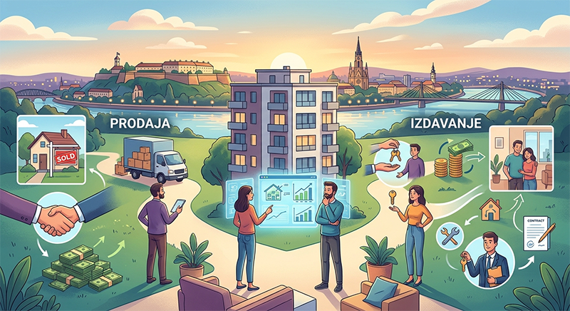 Šta je pametnije, prodati nekretninu ili je izdavati?